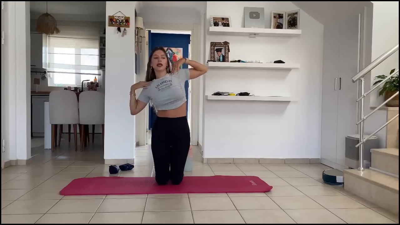 Selda Ateş - Evde Kilo ver sıkılaş 8. gün - Video İzle