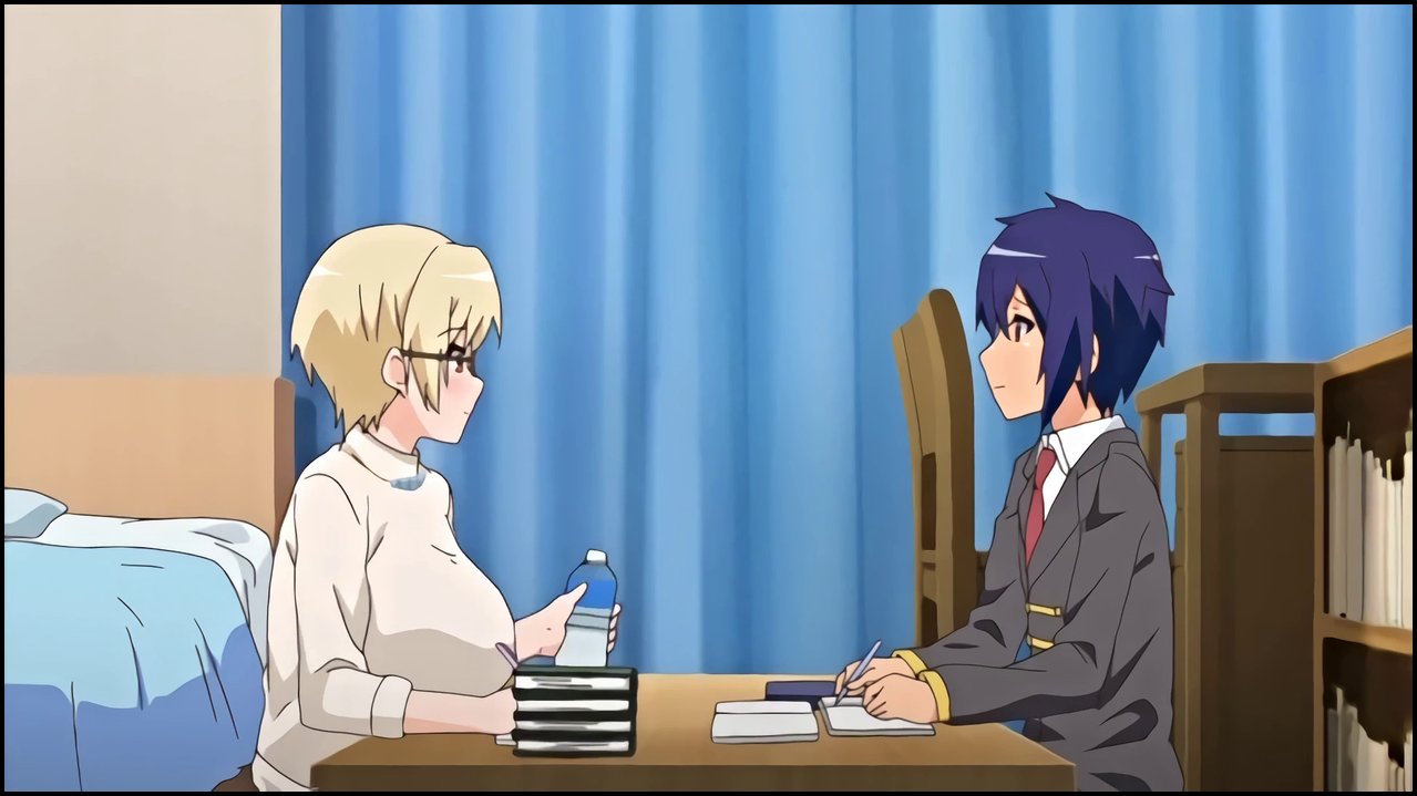 Busty Naughty Academy 2 - Busty teen forces her virgin hentai pussy down on nerd.mp4