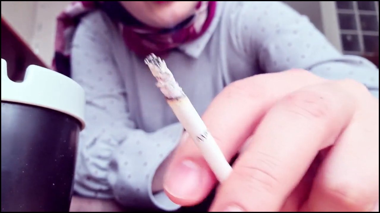 Normalde sigara içmiyorum ama içip böyle dumanlı bir video çekmek istedim - Video İzle