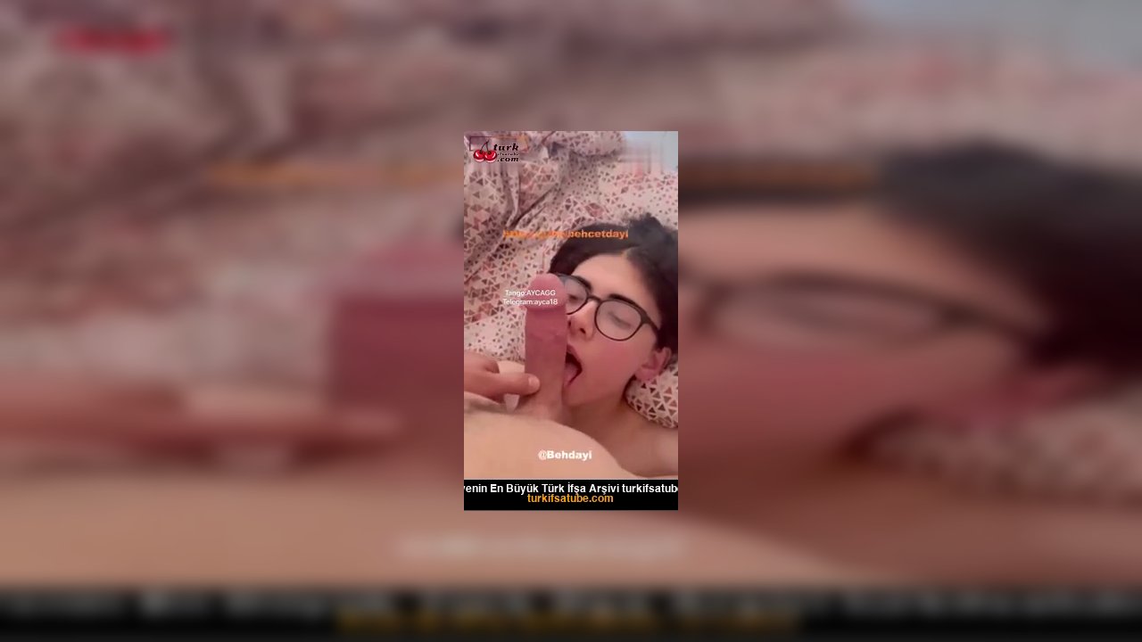 Gözlüklü Sikiş Üniversiteli Ayça sakso seks seyret - Video İzle.mp4
