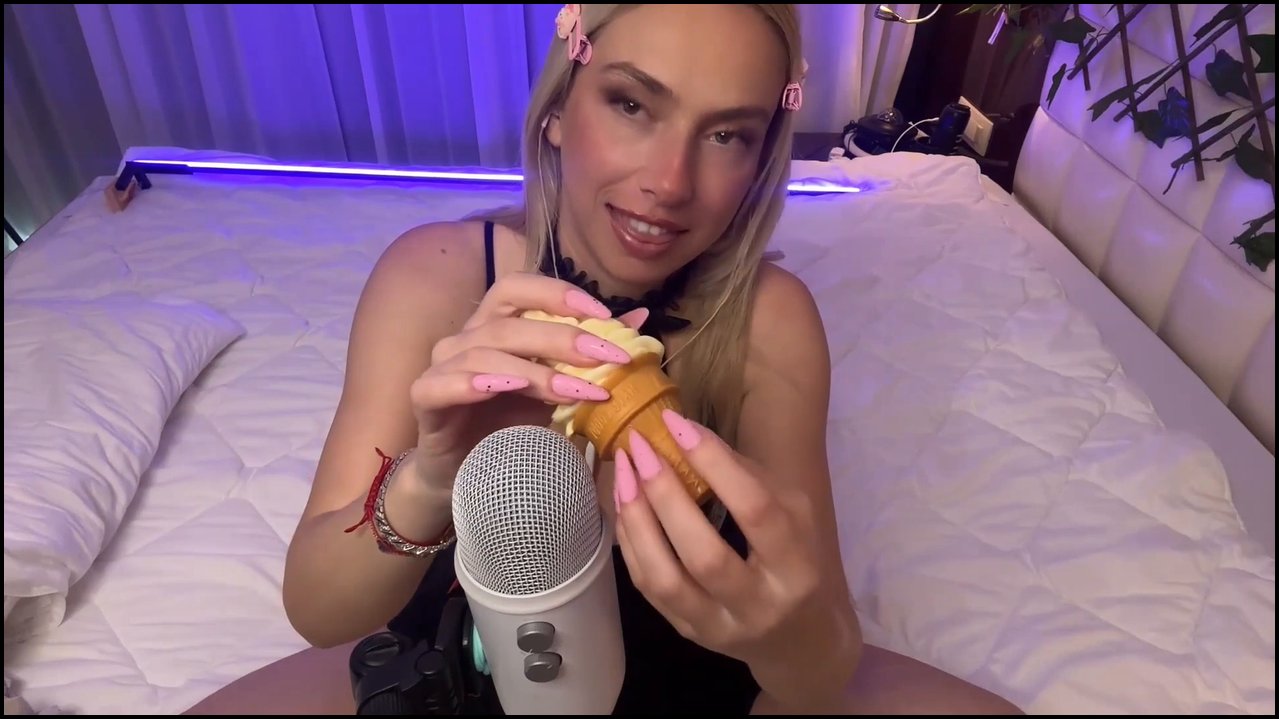 PelinAsmr Patreon 31.05.2025 - Dondurma Lickings - Video İzle.mp4