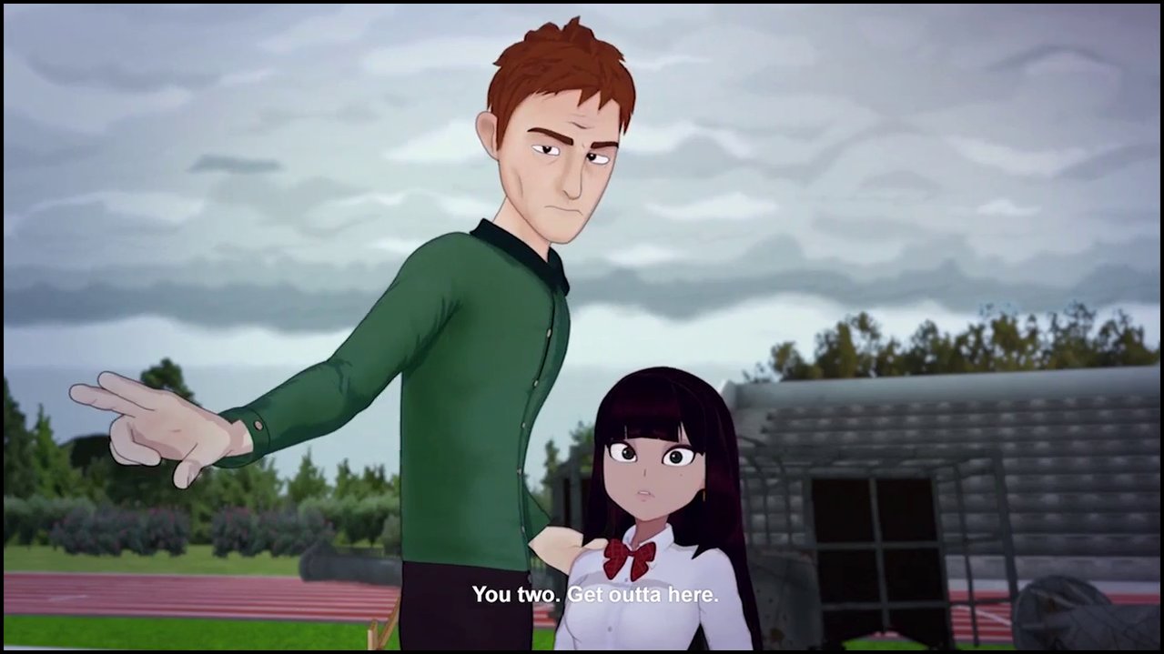 Meru the Succubus 5 - Demon teen succubus battles priestblood teacher in final s.mp4