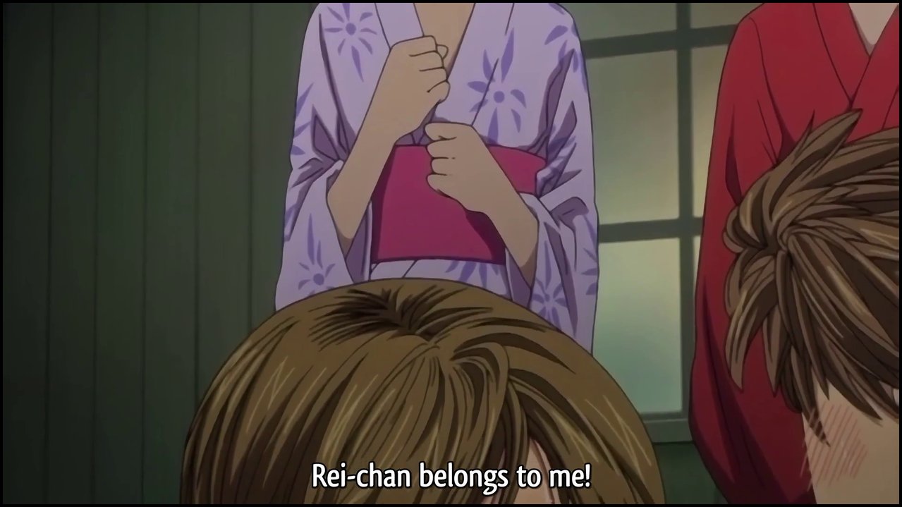 Tayu 4 - Horny hentai teens lesbian scissor while watching students fuck (1).mp4