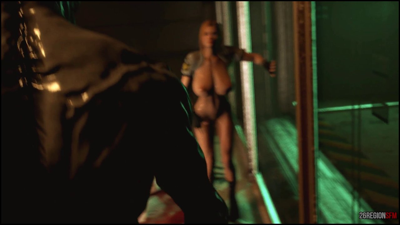 First Assignment - Policewoman Tina Armstrong gets double penetrated by zombies .mp4