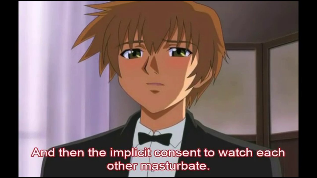 Milf Mansion 1 - Guy spies on two hentai milfs while they vigorously lick pussy .mp4