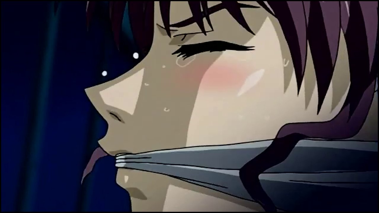 Kisaku 1 - Bastard ties up some naughty hentai teens and fucks them both rough (.mp4