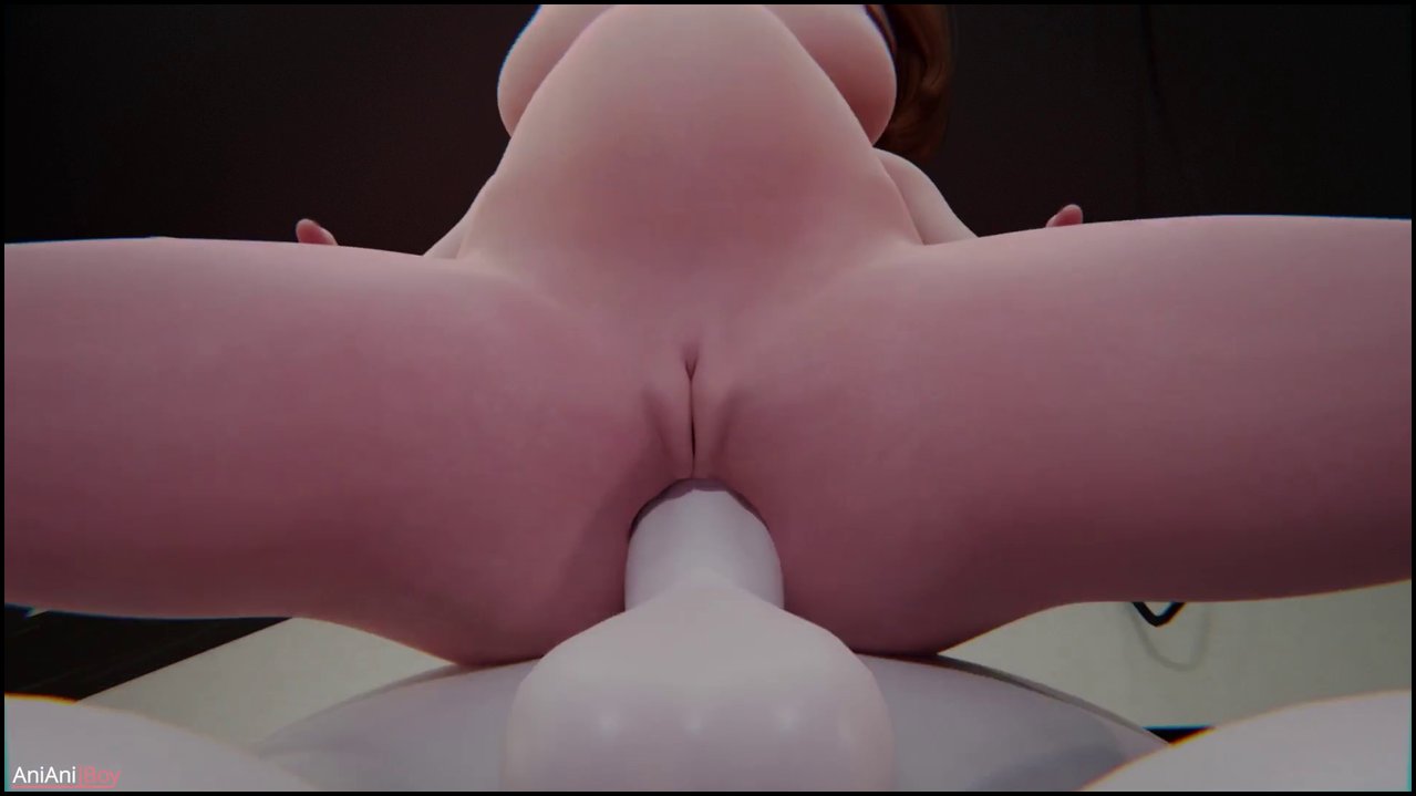 Baymax slaps handcuffs on Aunt Cass and knocks her up with a robot 3D creampie (.mp4