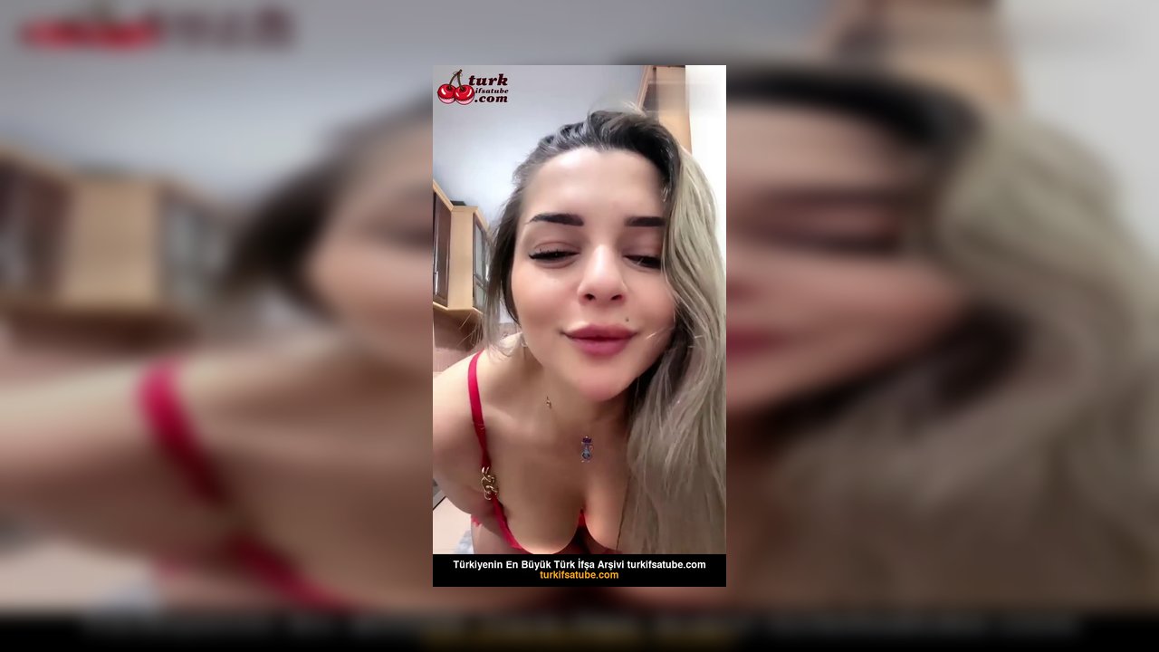 Akdeniz Kızı ifşa Kırmızı gecelikli yayınını seyret - Video İzle.mp4