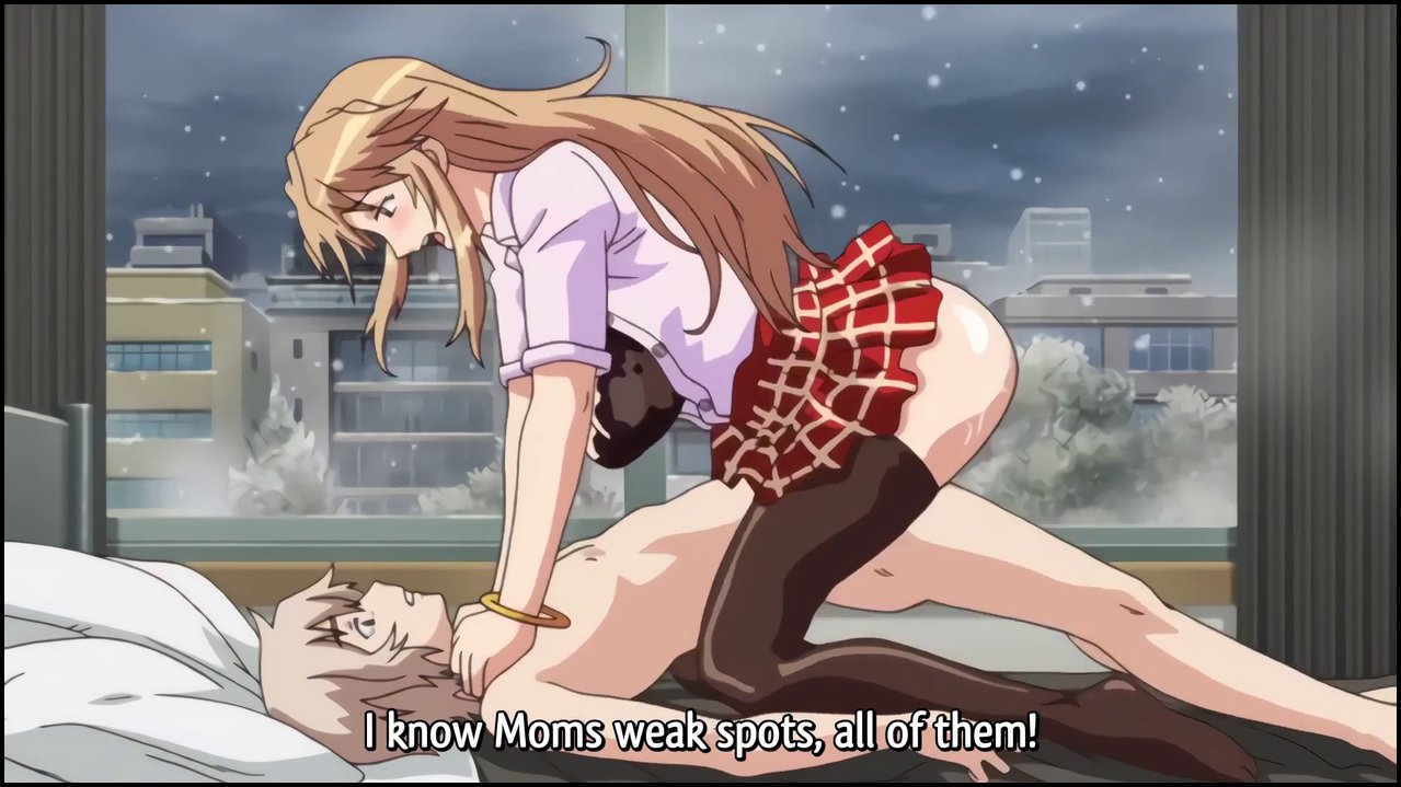 Busty Mom Impregnated By a Delinquent 2 - Shocked son watches hentai milf mom cr.mp4