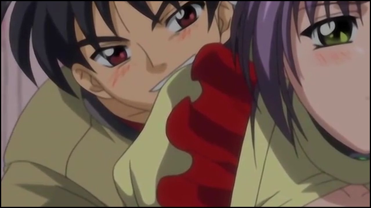 Ane Haramix 2 - Busty redhead teen rides on a hentai teen cock until jizz fills .mp4