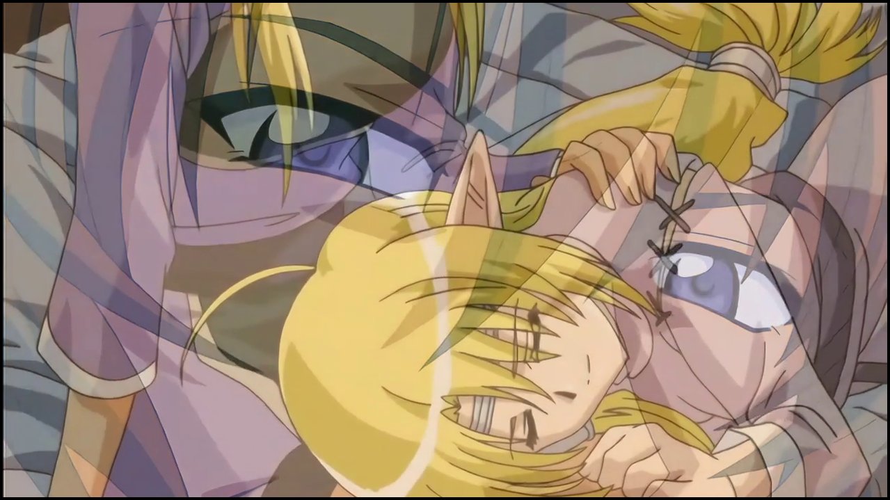 Elfen Laid 1 - Elf Girlfriend double penetrated by invaders while boyfriend watc.mp4