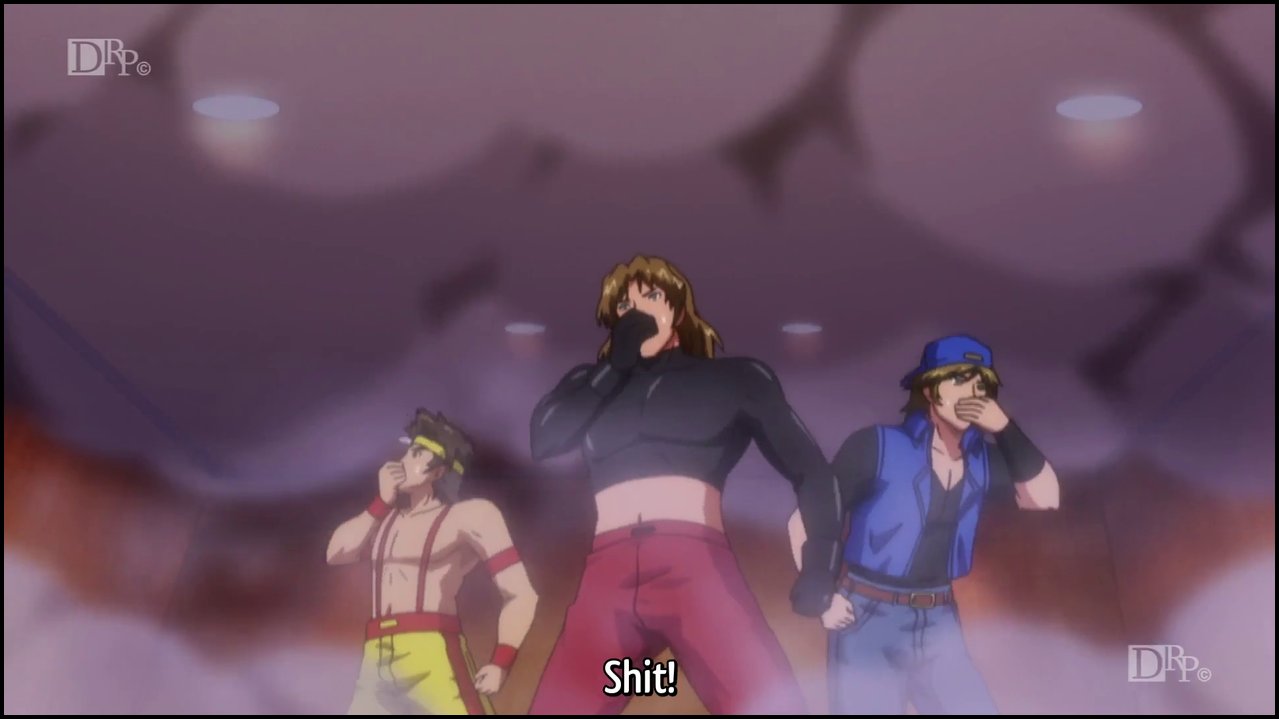 Netorare Fighter Yaricchingu! 1 - Busty hentai babe is NTR gangbanged while frie.mp4