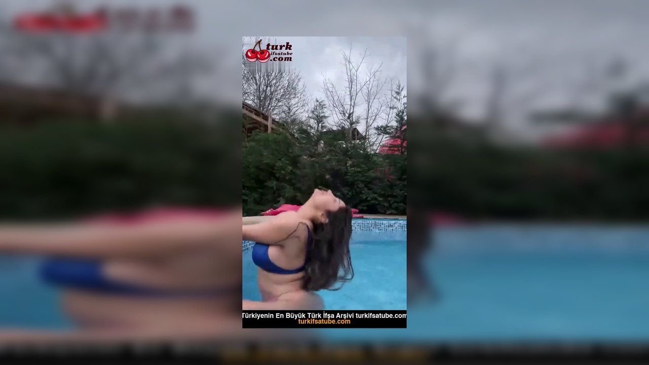 Bigo Lina ifşa havuzda