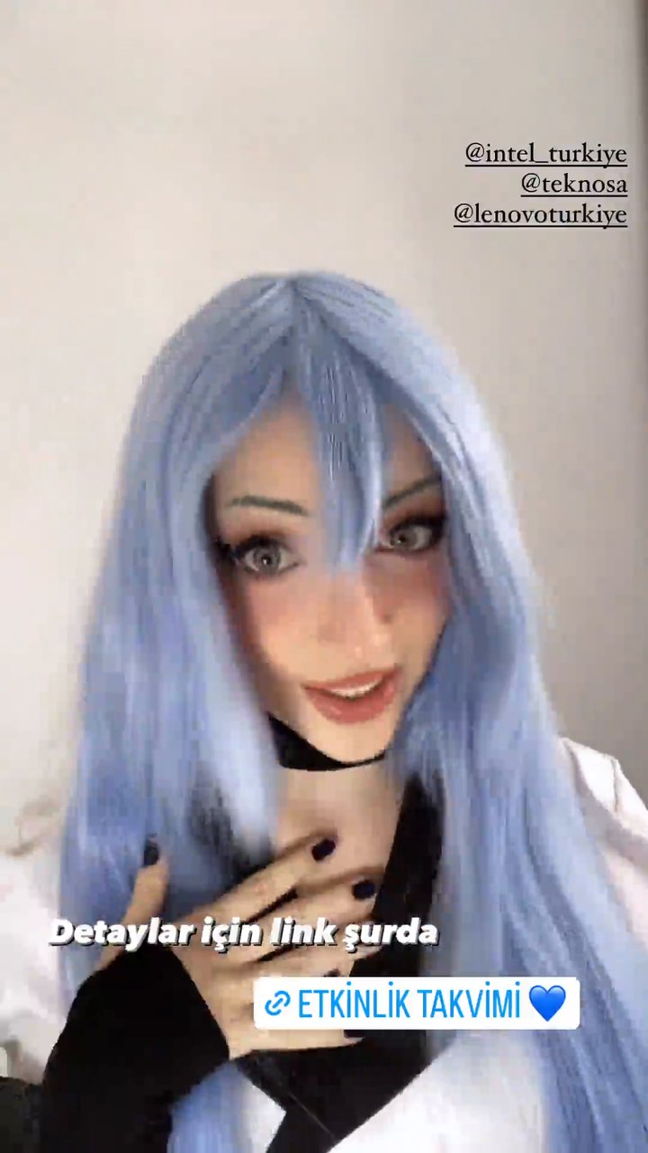 Türk Cosplay kızı aldreann'nin premimum ifşa videoları part 21 - Video İzle
