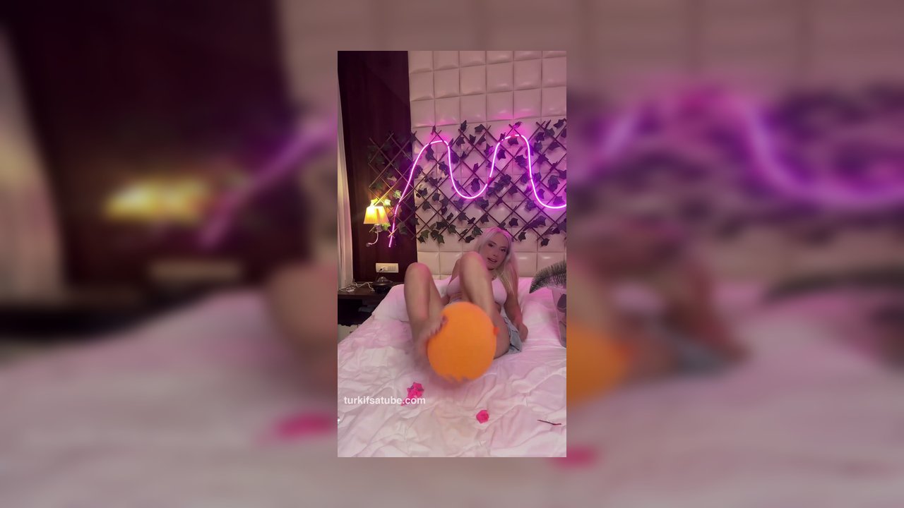 Pelin Asmr Patreon ifşa - Balon patlatma 🥵 - Video İzle