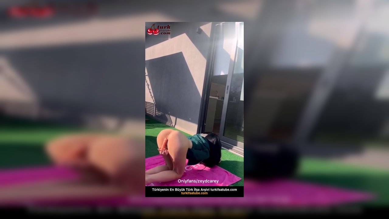 Balkonda sabah mastürbasyonu Alya Vural ifşa - Video İzle