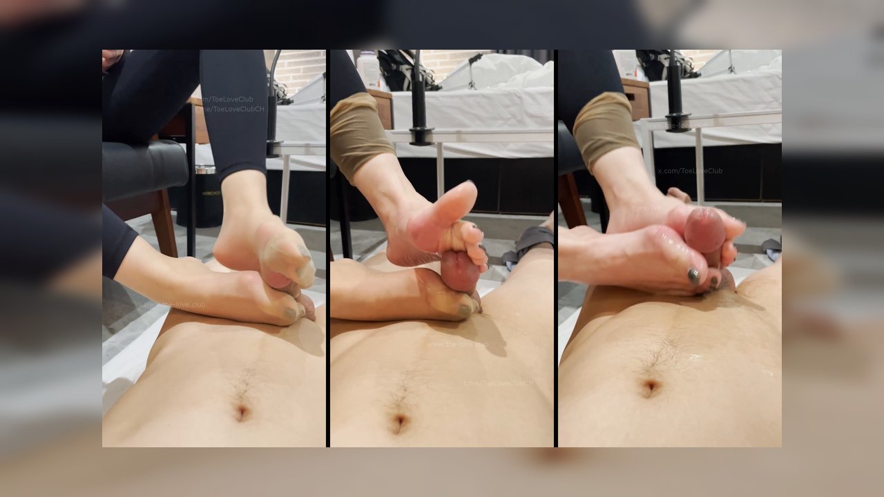 韓国女王Vol.354「footjobmin」足フェチ向け最高傑作の足コキ（足交）