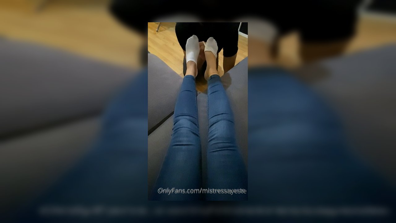 My beautiful socks make you weak! 1 - Video İzle