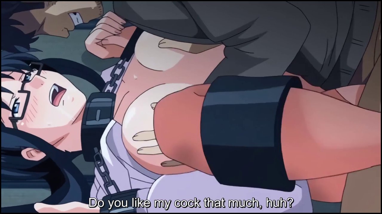 Library Girl 5 - Bound teacher hard fucked by hentai ugly bastard (1).mp4