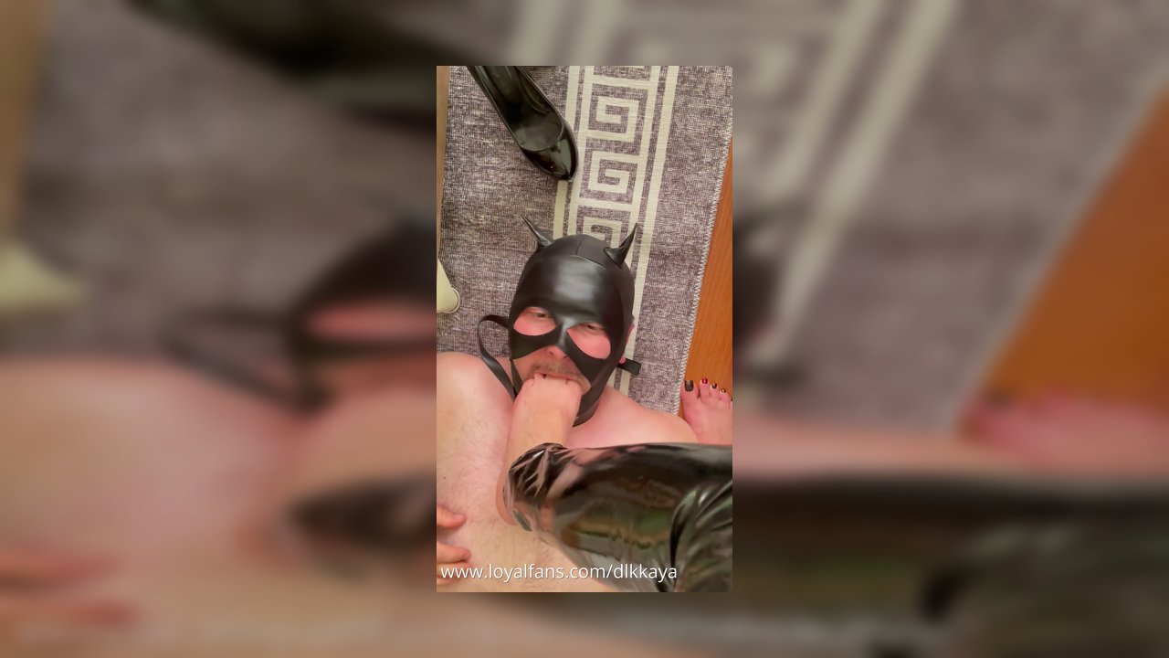 Beceriksiz ezik köpeğim bir Deepfeet e bile dayanamıyor