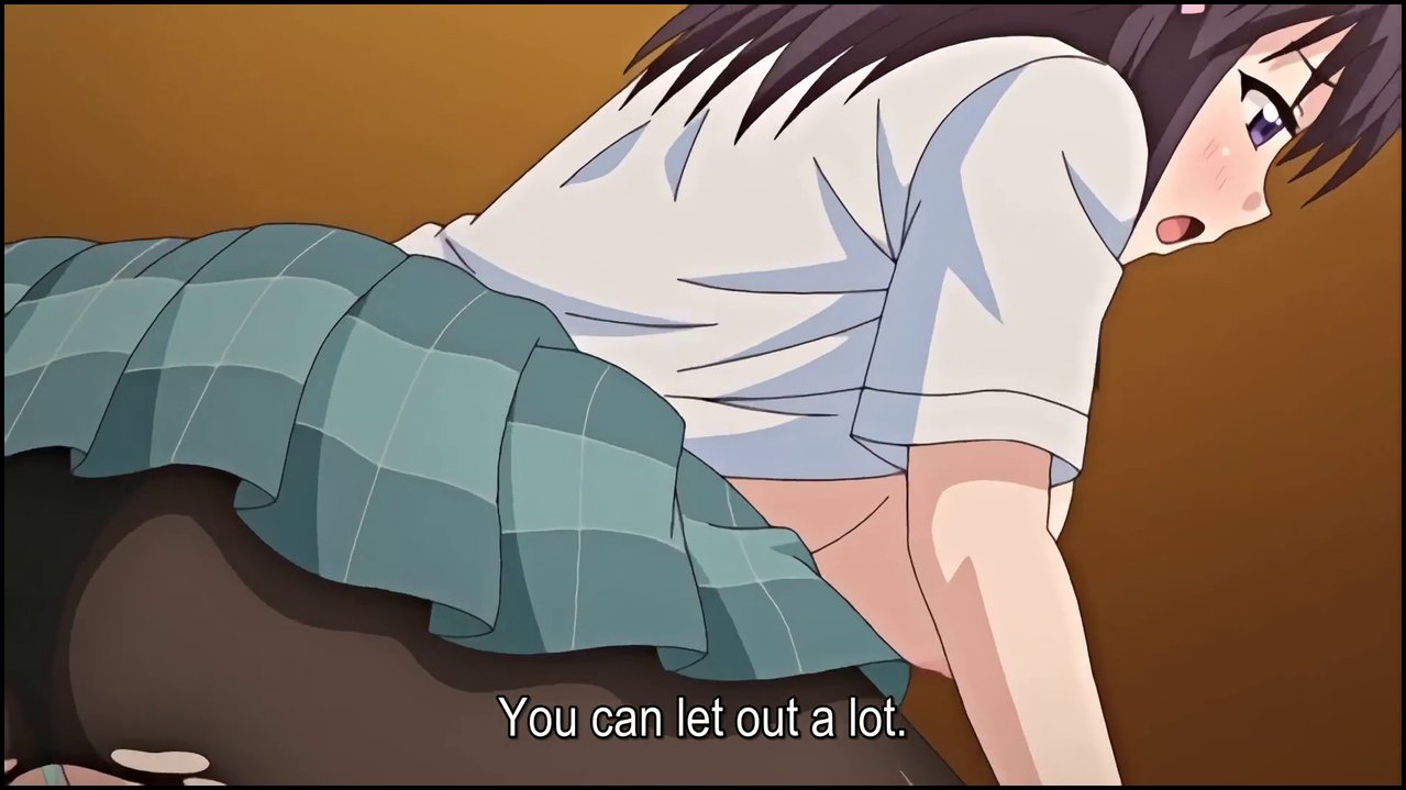 Peeping Girl 4 - Dirty security guard creampies a busty hentai teenie (1).mp4